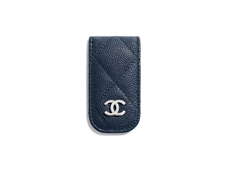 chanel money clip|chanel small wallet.